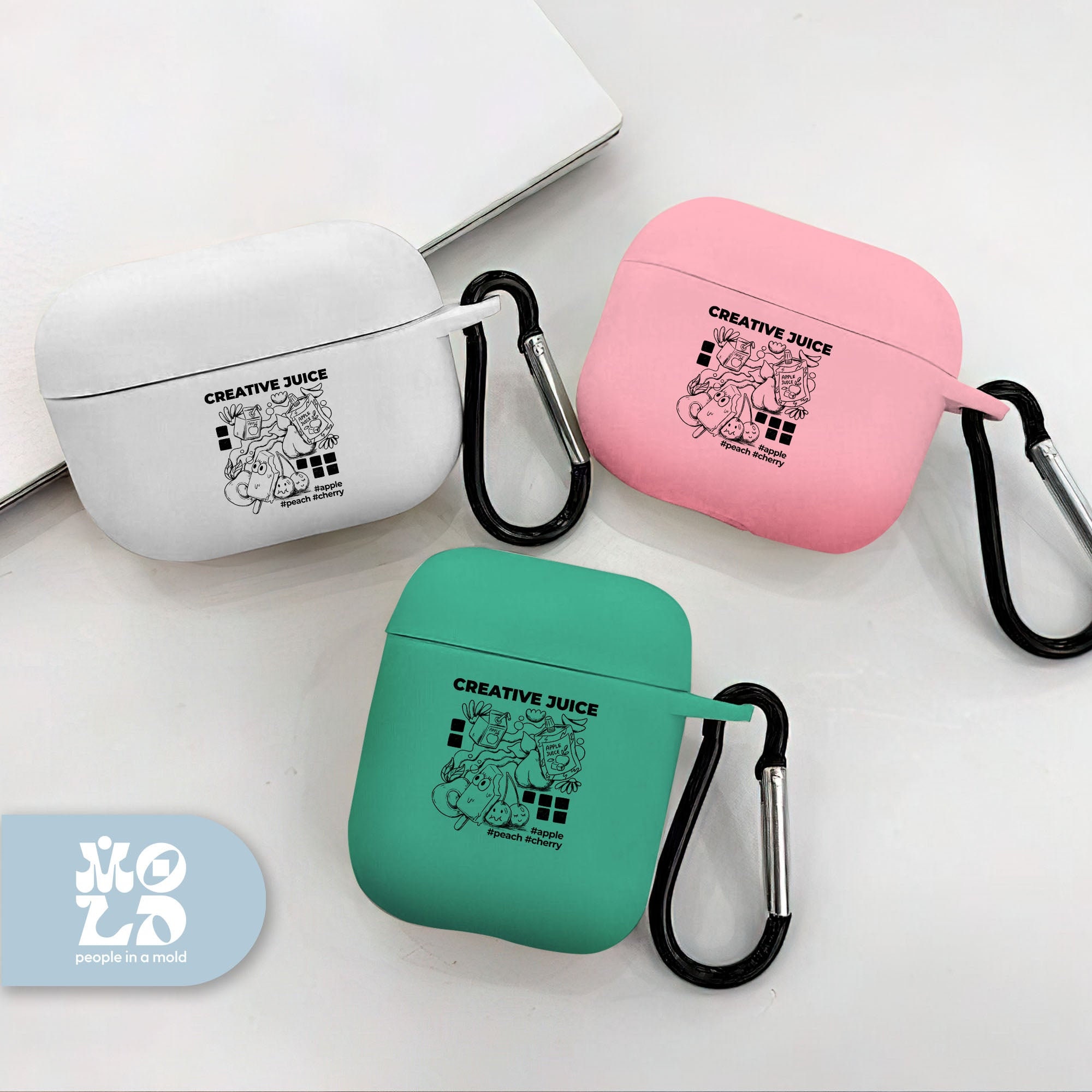 KM Supreme Inspired Suitcase Concept Design Airpods Case Cover with Ri –  NYCMode