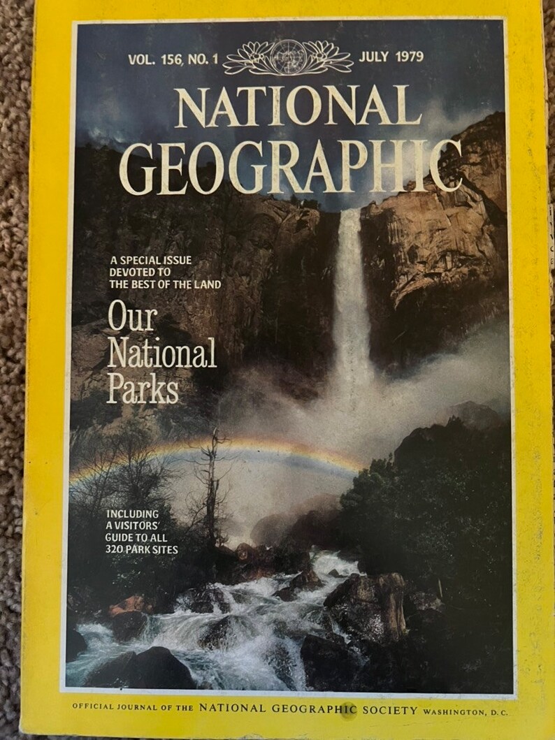 July 1979 National Geographic Etsy