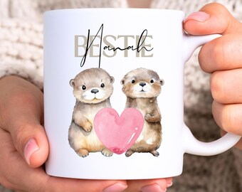 Best friend gift, best friend mug personalized with name, best friend birthday, best friend Christmas gift, bestie