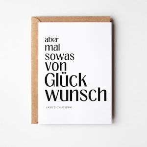 Lustige Geburtstagskarte, Karte Geburtstag, Postkarte Geburtstag, Geburtstagskarte lustig, Glückwunsch Karte, Herzlichen Glückwunsch - DINA6