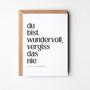 Aanmoedigingskaart je bent geweldig, beste vriend cadeau, troostkaart, aanmoedigingscadeau, aanmoedigen, je bent geweldig, zeg dank je