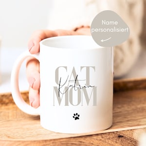 Cat Mom Gift Mug Cat Mom, Birthday Gift for Cat Mom, Cat Owner Gift, Cat Mother, Cat Gift