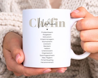 Gift for the boss: mug, birthday gift for the boss, thank the boss, farewell to the boss, boss's birthday, boss mug, best boss