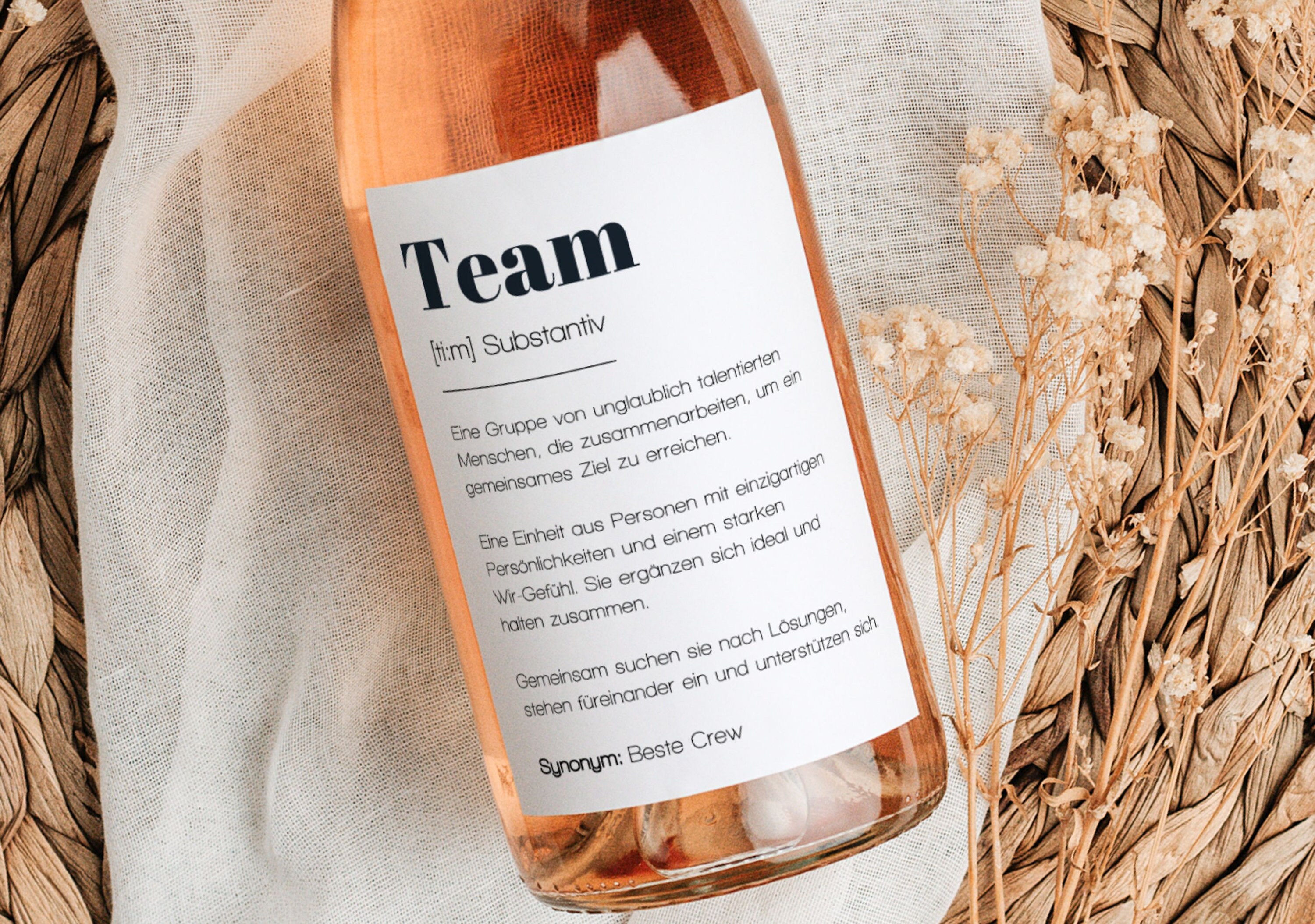 Kollegen Geschenk Set – 20 Teamkarten + 20 Cellophantüten – Kleine Dankeschön-Geschenke Für Mitarbeiter, Team, Abschied &