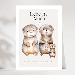 Schwangerschaft verkünden 2tes Kind, Wir bekommen ein Baby, Wir sind schwanger, Du wirst Oma, Du wirst Opa, Du wirst Tante, Du wirst Onkel