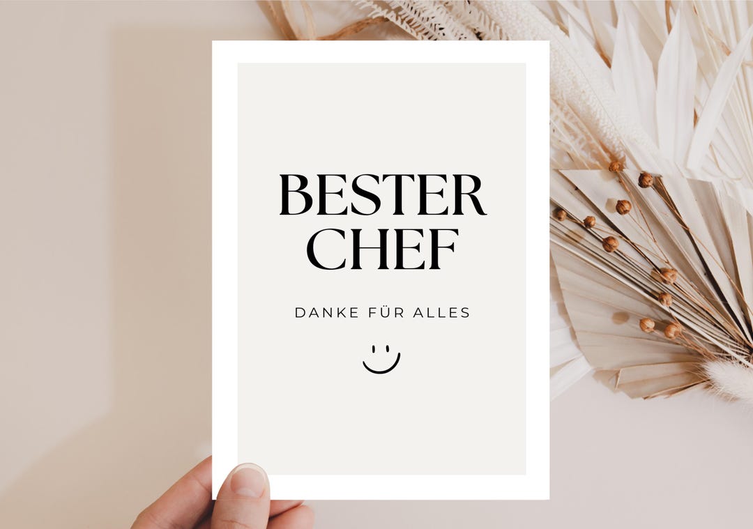 Thank You Boss Card – Best Boss Gift, Farewell Gift for Boss, Gift for ...