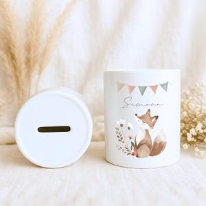 Spardose Mädchen Junge personalisiert Geschenk zur Geburt, Taufe, Taufgeschenk Baby Babygeschenke, Kind Geburtstagsgeschenk, Geburt Geschenk