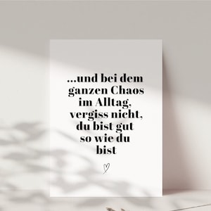 Postkarte Mutmacher inkl. Kuvert nach Wunsch, Beste Freundin Geschenk, Alltagshelden, Alltagsheldin, Mut machen, Mutmacher Geschenk