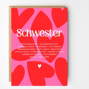 schwester geschenk
geburtstagskarte schwester
karte für schwester
beste schwester geschenk
sister geschenk
schwester karte
schwester spruch karte
schwester danke karte
liebevolle karte schwester
schwester überraschung
karte sister
schwester geburtstag
Schwesterherz Karte