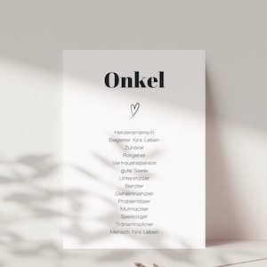 Cadeau voor oom, wenskaart oom, cadeau oom, oom cadeau idee, verjaardagskaart voor oom