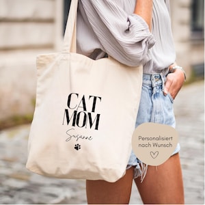 loulala® Cat Mom Gift Bag Cat Mom, Birthday Gift for Cat Mom, Cat Owner Gift, Cat Mother, Cat Gift