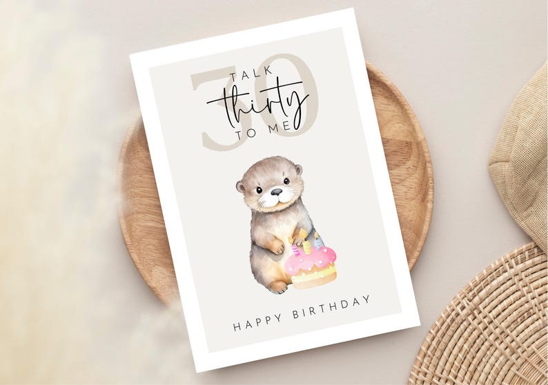 Karte 30 Geburtstag
Geburtstagskarte 30
lustige Karte 30
Karte dreißigster Geburtstag
Happy Birthday 30
Karte 30 Jahre
Karte runder Geburtstag 30
Karte 30 Geburtstag Frau
Karte 30 Geburtstag Mann
Glückwunschkarte 30
Geburtstagskarte lustig 30
Karte zum 30
Otter Karte 30 Geburtstag