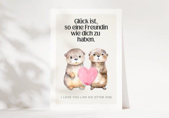 Lustige Geburtstagskarte Für Beste Freundin – „I'd Walk Through Fire For You“, 20,5x13,5 Cm, Mit Umschlag