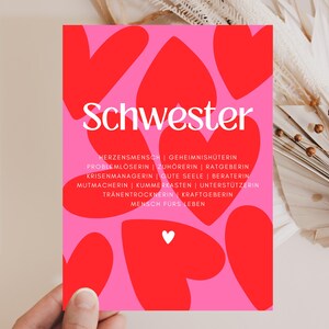 schwester geschenk
geburtstagskarte schwester
karte für schwester
beste schwester geschenk
sister geschenk
schwester karte
schwester spruch karte
schwester danke karte
liebevolle karte schwester
schwester überraschung
karte sister
schwester geburtstag
Schwesterherz Karte