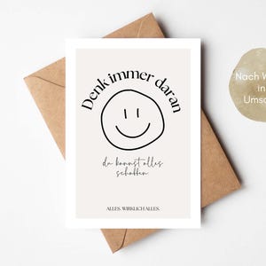 Mutmacher karte
Karte Trost Freundin
mutmacher geschenke
Mutmacher Geschenk
Trostkarte
Trost Geschenk
Ich denke an dich
Unterstützung Geschenk
Mut macher Geschenk
neue Wege
Du schaffst das Karte
Aufmunterung Geschenk
neuanfang Karte Powerfrau