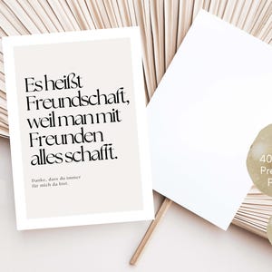 Freundschaftskarte, Dankeskarte Freundschaft, Karte beste Freundin, Freundschaft Spruchkarte, Danke sagen Karte, Karte Freundschaftsgeschenk, Karte für Freunde, Dankeskarte modern, Spruchkarte Freundschaft, Karte Wertschätzung, Freundschaftsgeschenk Karte, Karte Danke Freundin, Danke bester Freund