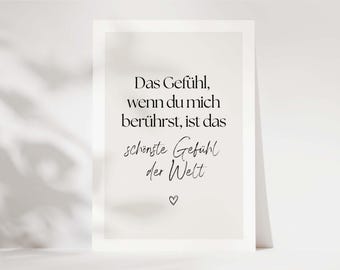 I love you card, gift for partner, Valentine's Day, anniversary, wedding anniversary gift, favorite person, love card for partner DINA6
