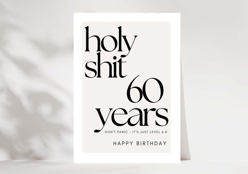 60 Geburtstag Frau
60 Geburtstag Mann
Happy Birthday 60
Grußkarte zum 60
geburtstagsgeschenk 60
Geburtstags Karte 60
Geburtstagskarte 60
Geburtstags Geschenk 60
Happy Birthday Karte 60
geburtstag 60
60 Geburtstag Karte
60 Geburtstag
sechzigster geburtstag Karte