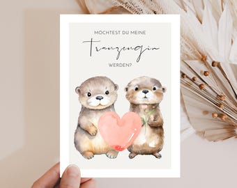 Hey Otti® Maid of Honor Ask Gift, Maid of Honor Card, Will You Be My Maid of Honor, Maid of Honor Surprise Wedding