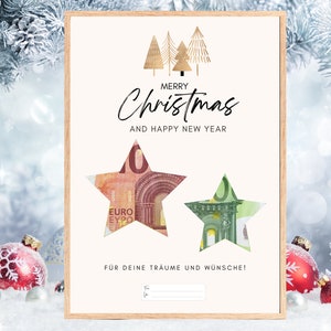 Christmas cash gift | DIY cash gift | Christmas gift | Last-minute gift | Cash gift for Christmas