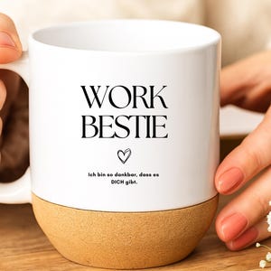 loulala® colleague gift, colleague mug, work bestie, colleague birthday, colleague farewell, thank you colleague, colleague retirement
