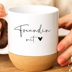 loulala® Girlfriend Gift – personalized mug for best friend, friendship gift, birthday, Christmas, thank you mug, bestie