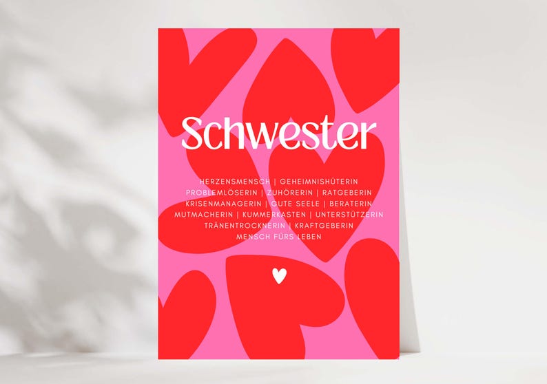 schwester geschenk
geburtstagskarte schwester
karte für schwester
beste schwester geschenk
sister geschenk
schwester karte
schwester spruch karte
schwester danke karte
liebevolle karte schwester
schwester überraschung
karte sister
schwester geburtstag
Schwesterherz Karte