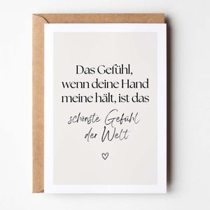Ti amo biglietto, regalo per il partner, San Valentino, anniversario, regalo per l'anniversario di matrimonio, persona preferita, biglietto d'amore per il partner DINA6