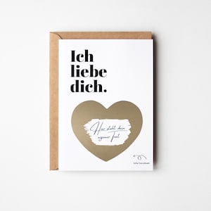 Carte à gratter Je t'aime à écrire sur toi | Je t'aime carte | Cadeau pour votre partenaire | Cadeau de la Saint-Valentin