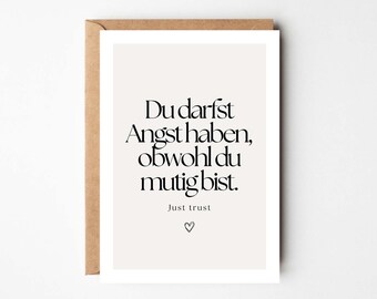 Bemoedigingskaart, bemoedigingscadeau, troostkaart, bemoediging, nieuw begin, nieuwe paden, troostkaart, afscheid, nieuwe levensfase A6