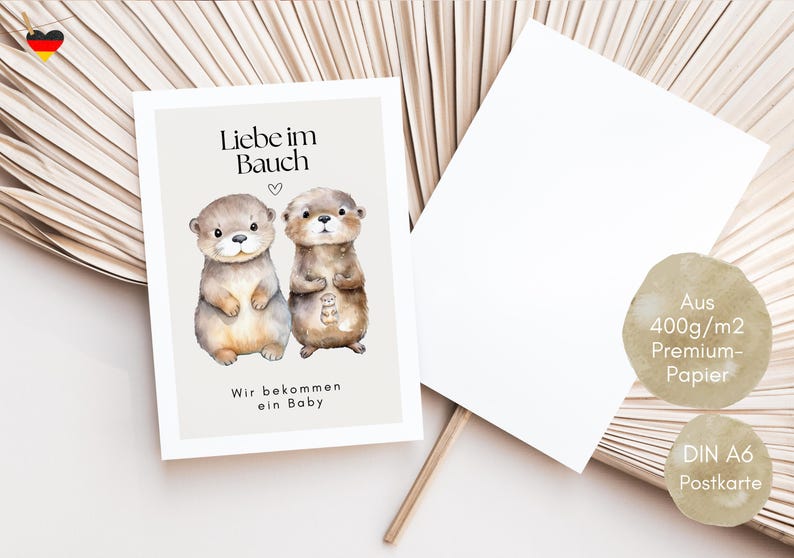 Schwangerschaft verkünden, Wir bekommen ein Baby, Wir sind schwanger, Du wirst Oma, Du wirst Opa, Du wirst Tante, Du wirst Onkel - Hej.Otti®