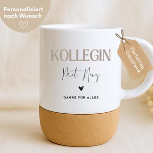 loulala® colleague gift, colleague mug, colleague birthday, colleague farewell, colleague thank you, colleague retirement colleague with heart