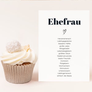 Presente de esposa, cartão sinônimo de esposa, aniversário de casamento, presente de aniversário de esposa, cartão de nascimento de esposa, conforme desejado, incluindo envelope
