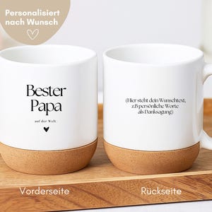 loulala® Best Dad Mug personalized, gift dad, Father&#39;s Day mug, birthday gift dad, thank you dad mug dad Christmas gift