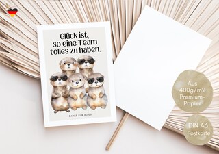 Set 15 Biglietti D'Auguri Per Colleghi - DIN A6 Con Buste E Adesivi - Regalo Di Addio E Ringraziamento - Classici