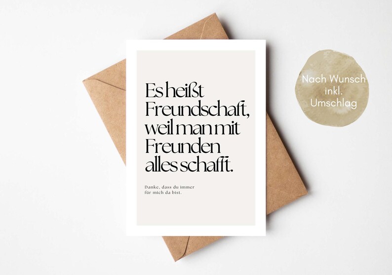 Freundschaftskarte, Dankeskarte Freundschaft, Karte beste Freundin, Freundschaft Spruchkarte, Danke sagen Karte, Karte Freundschaftsgeschenk, Karte für Freunde, Dankeskarte modern, Spruchkarte Freundschaft, Karte Wertschätzung, Freundschaftsgeschenk Karte, Karte Danke Freundin, Danke bester Freund