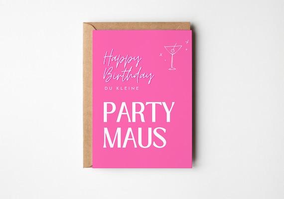 Punkcards Geburtstagskarte Für Freundin – Witzig & Frech, Innen Leer, 145x150 Mm, Mit Umschlag