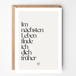 Karte für Pärchen, Liebeskarte, romantische Karte, Karte für Freund, Karte für Mann, Lustige Ich liebe dich Karte, Jahrestag, Hochzeitstag