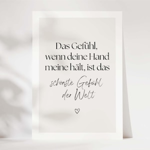 Ich liebe dich Karte, Geschenk für Partner, Valentinstag, Jahrestag, Hochzeitstag Geschenk, Lieblingsmensch, Liebeskarte für Partner DINA6