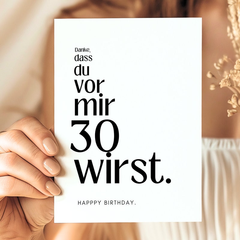Geburtstag 30 Frau Sprche