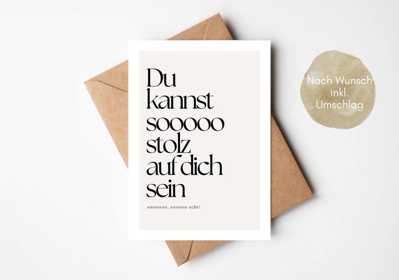 Geschenk beste Freundin
Stolz auf dich
Du hast es geschafft
proud of you
bestandene Prüfung
Mut machen
Prüfung bestanden
Schwere Zeit überstanden
gewonnen
Bachelor Master Doctor
Mutmacher karte
Herzlichen Glückwunsch Prüfung
Geschenk zur Prüfu