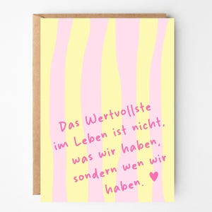 Freundschaftskarte, Beste Freundin, Karte Freundin, Geschenk Freundin, Lieblingsmensch Karte, Herzensmensch Karte, Danke Freundin, Beste Freundin Geschenk, Freundschaft Geschenk, Kleine Aufmerksamkeit, Spruchkarte Freundin, Wertschätzung Karte, Karte mit Spruch