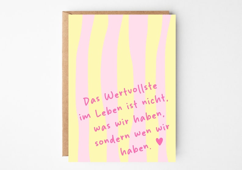 Freundschaftskarte, Beste Freundin, Karte Freundin, Geschenk Freundin, Lieblingsmensch Karte, Herzensmensch Karte, Danke Freundin, Beste Freundin Geschenk, Freundschaft Geschenk, Kleine Aufmerksamkeit, Spruchkarte Freundin, Wertschätzung Karte, Karte mit Spruch