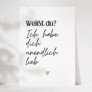 Carte postale je t'aime, carte d'encouragement, je t'aime, dis merci, carte pour meilleur ami, cadeau meilleur ami, personne préférée