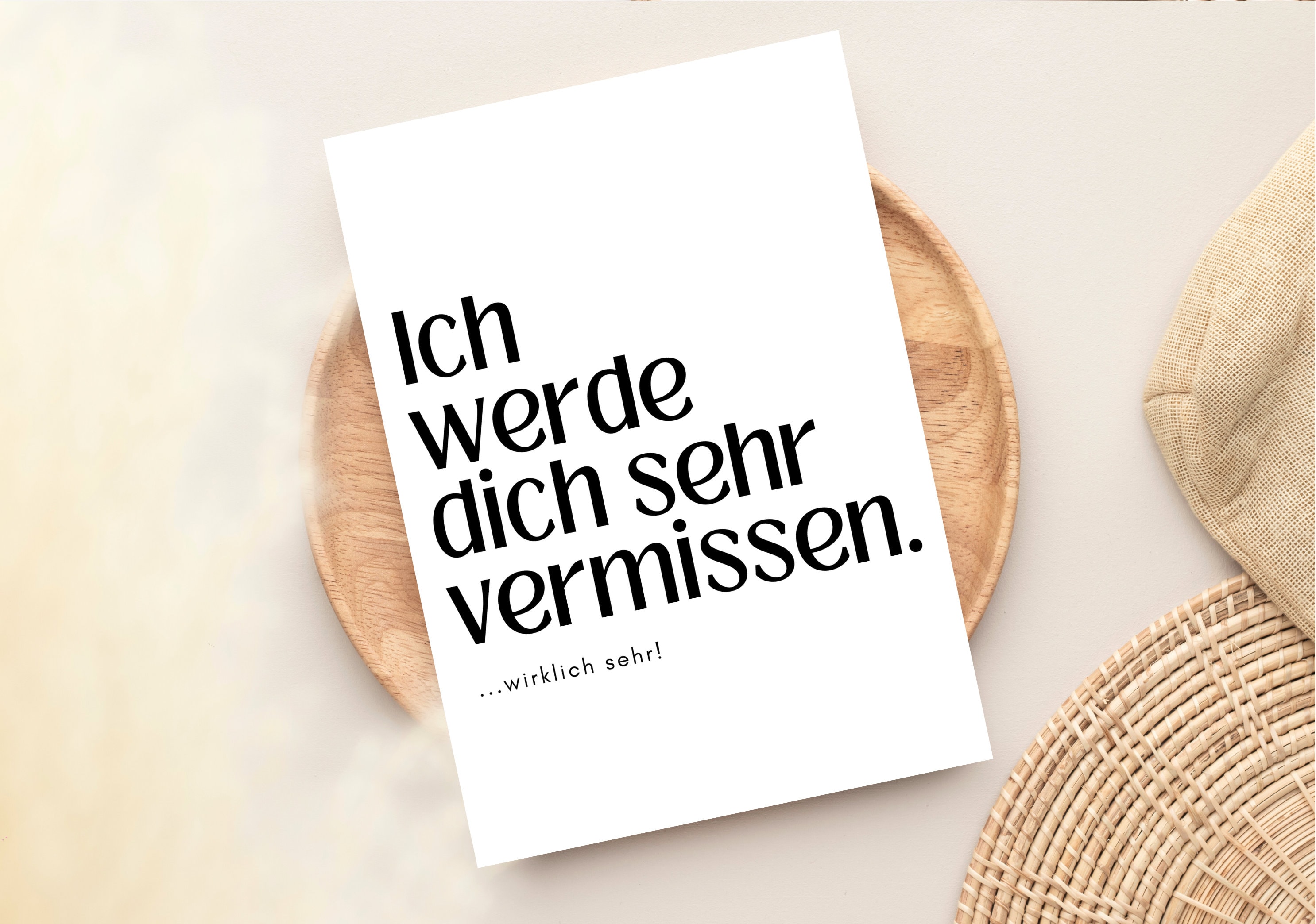 Abschiedskarte 'You Will Always Have A Home In Our Hearts' | Ermutigungskarte Für Kollegen & Freunde | 14x10 Cm