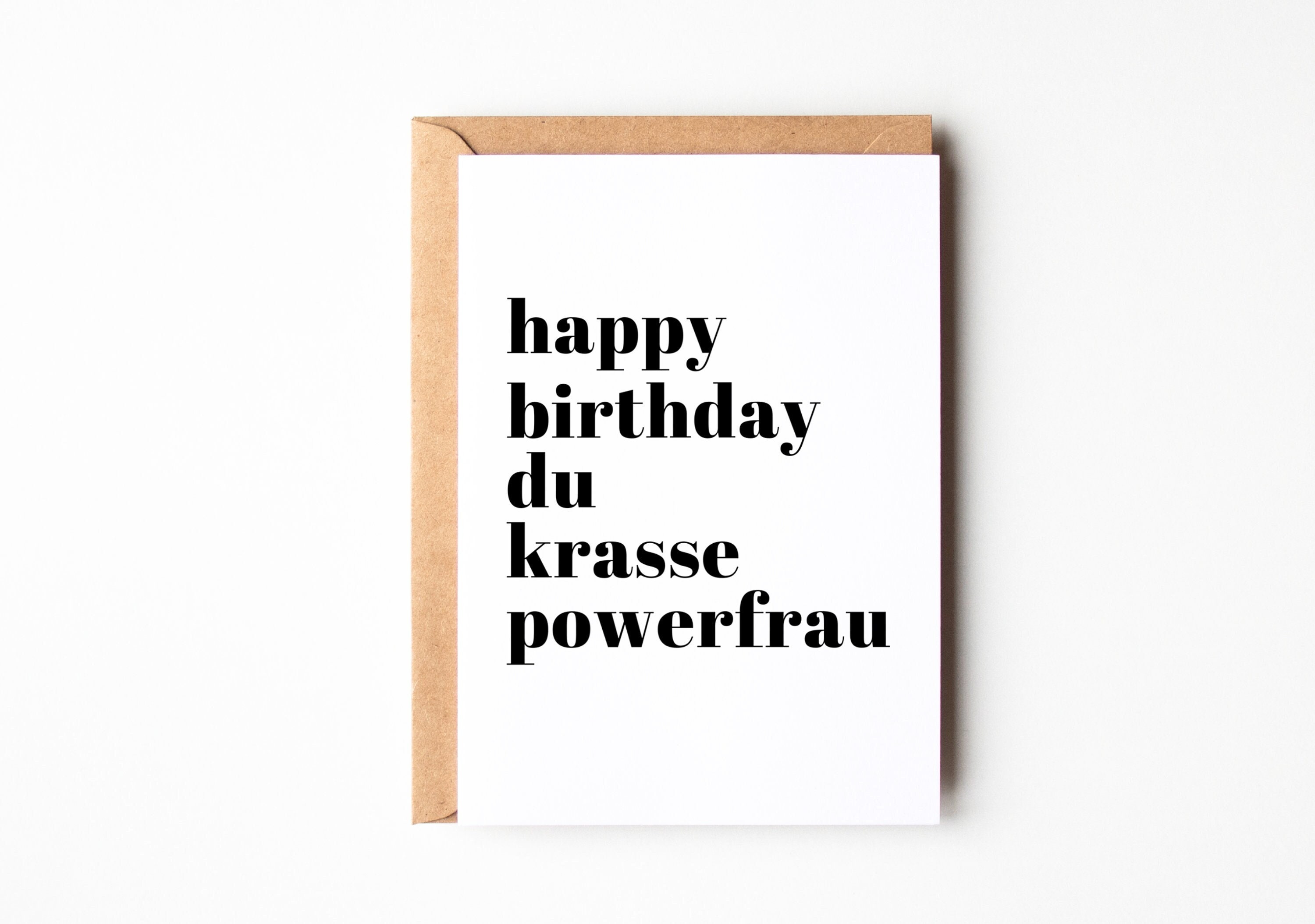 Huxters Lustige Geburtstagskarte Für Frauen – „Birthday Fizziotherapy“, 14,8 Cm, Mit Umschlag, Aus 350 G/m² Papier