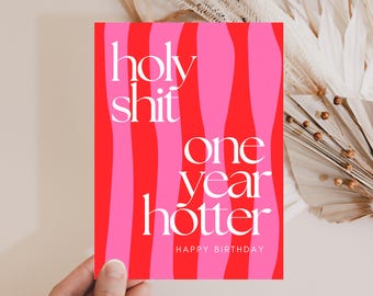 loulala® Funny Birthday Card for Women, Birthday Card for Girlfriend, Birthday Card for Sister, Funny Birthday Card, Humorous Birthday Card