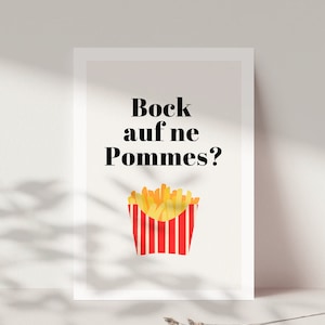 Cartolina divertente “Voglia di un Pomerania”? Biglietto d'auguri DINA6, regalo per il partner, regala un appuntamento notturno