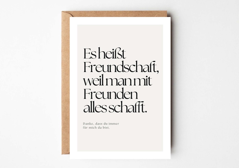 Freundschaftskarte, Dankeskarte Freundschaft, Karte beste Freundin, Freundschaft Spruchkarte, Danke sagen Karte, Karte Freundschaftsgeschenk, Karte für Freunde, Dankeskarte modern, Spruchkarte Freundschaft, Karte Wertschätzung, Freundschaftsgeschenk Karte, Karte Danke Freundin, Danke bester Freund