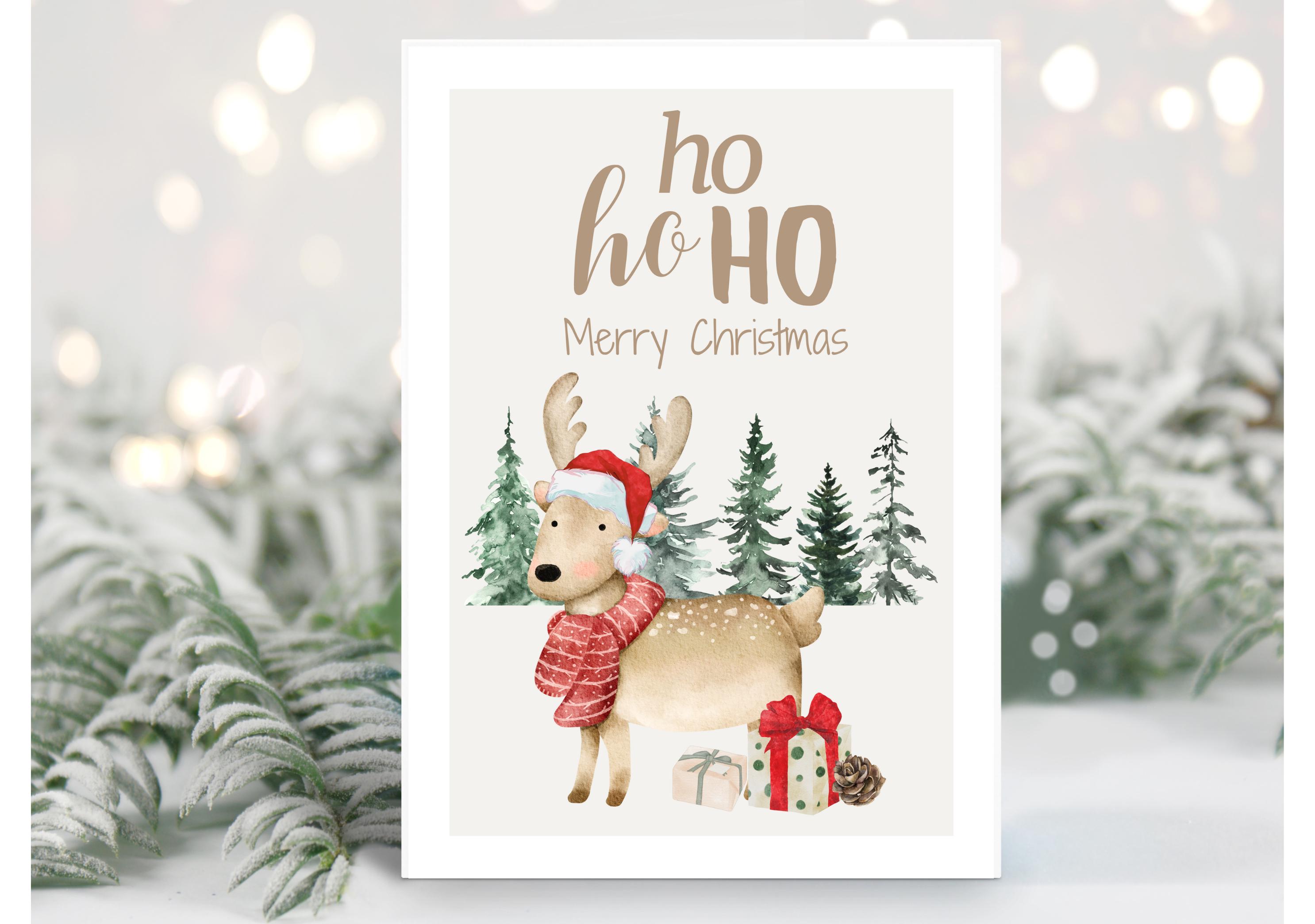 Modelli Di Biglietti Di Auguri Di Natale Con Scritte Frase Calligrafica Holly Gm1188399777 336060324